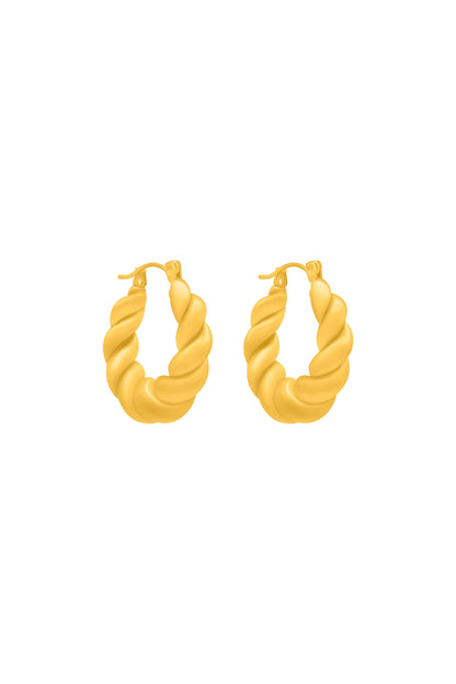 Monica Hoop Earring Set