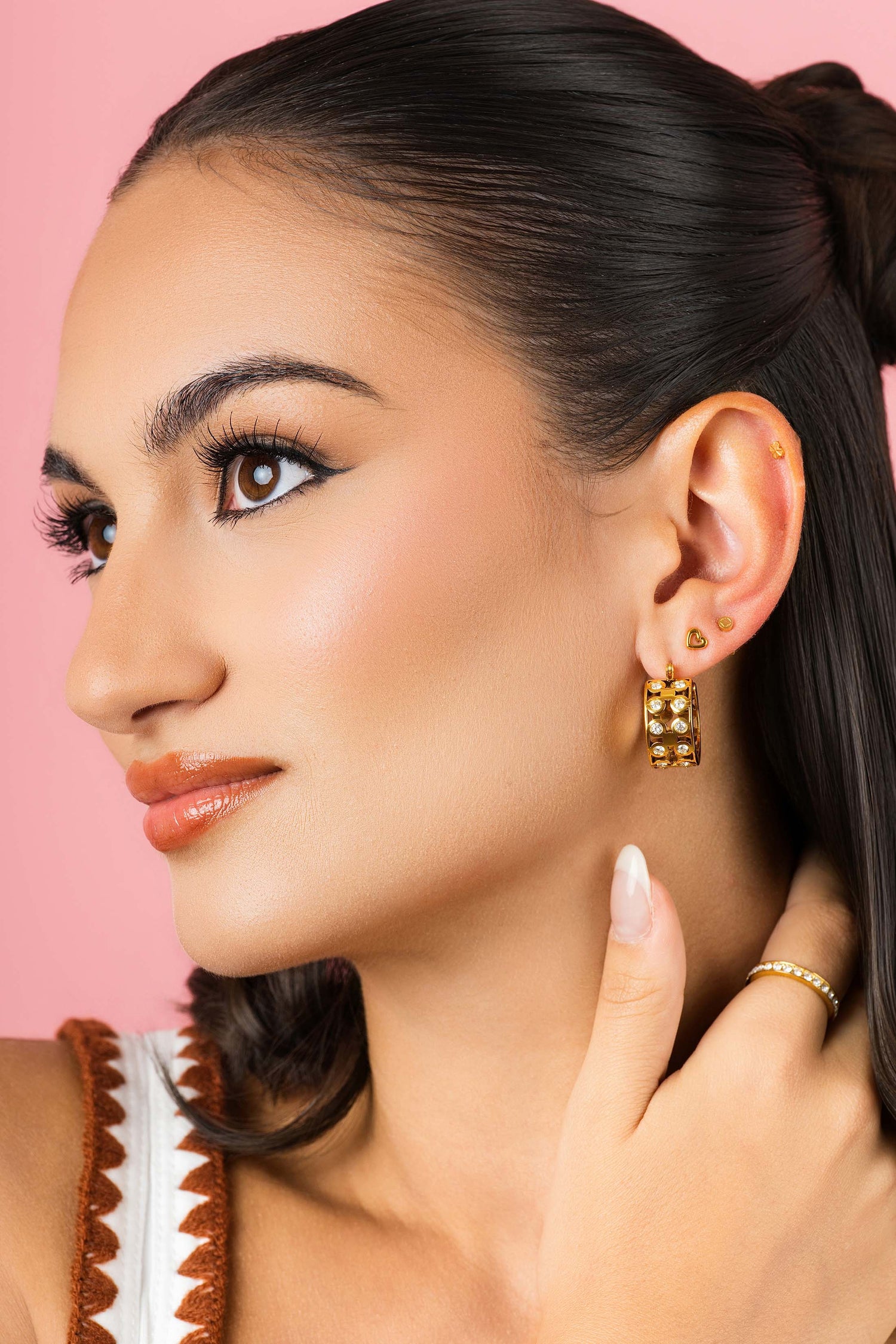 Nina Hoop Earring Set
