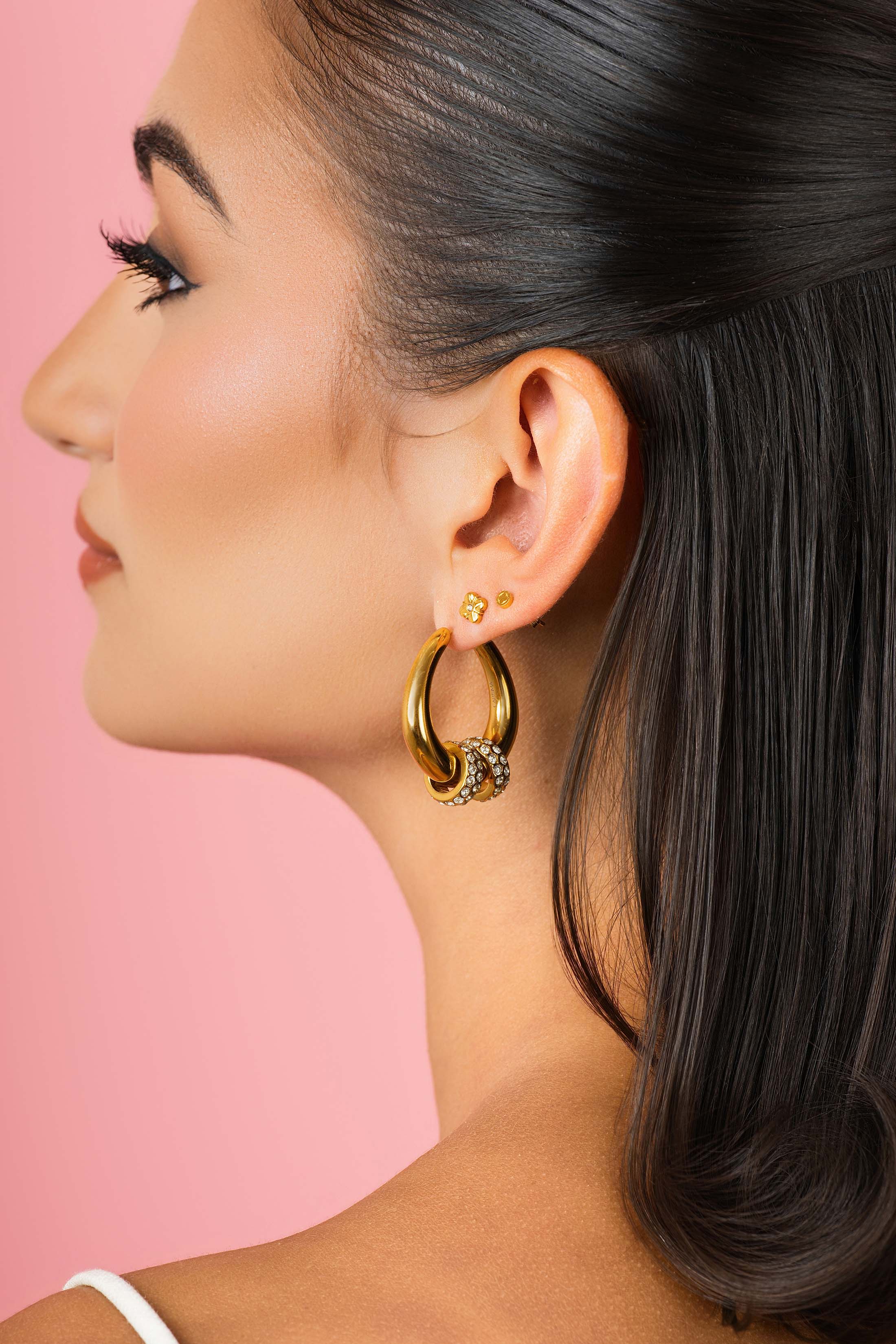 Vittoria Hoop Earring Set