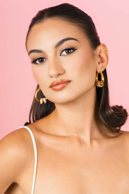 Vittoria Hoop Earring Set