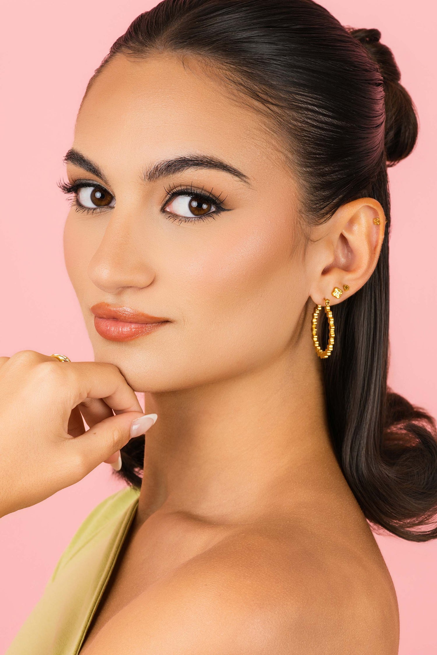 Mia Hoop Earring Set
