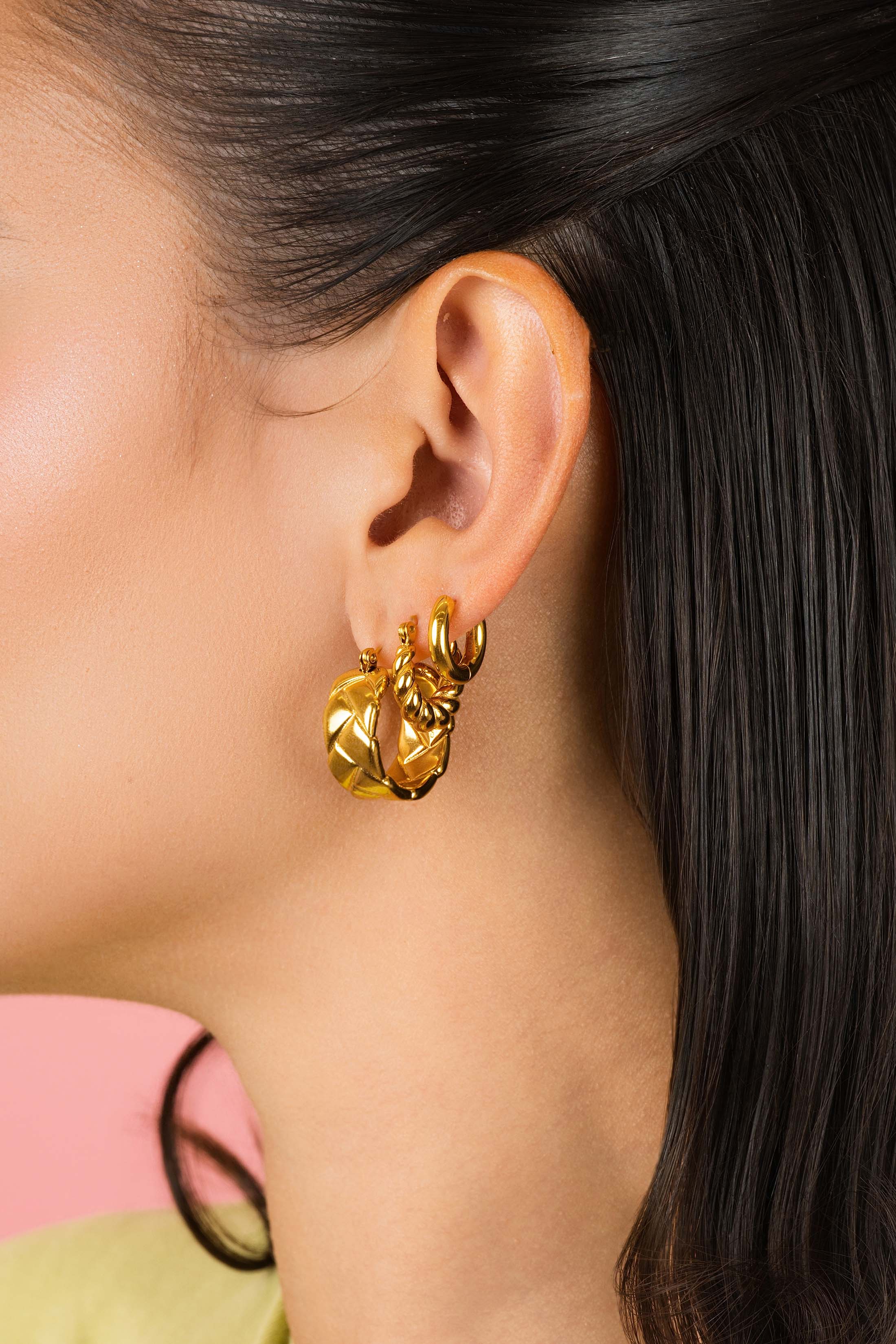 Eloise Hoop Earring Set