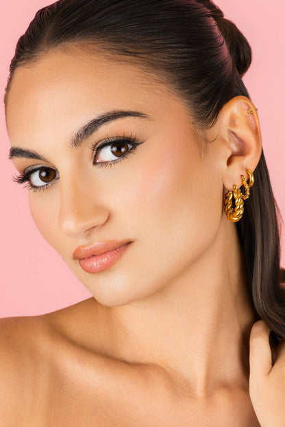 Mia Hoop Earring Set