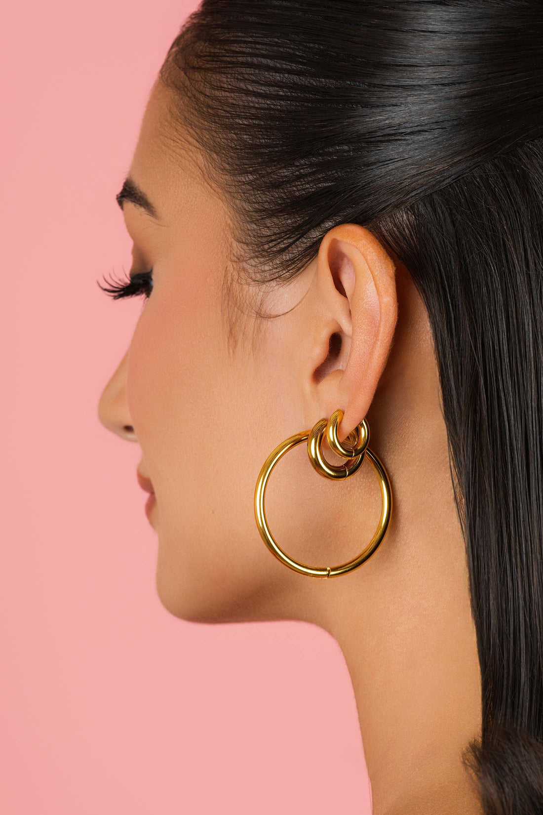 Ġuljana Hoop Earring Set
