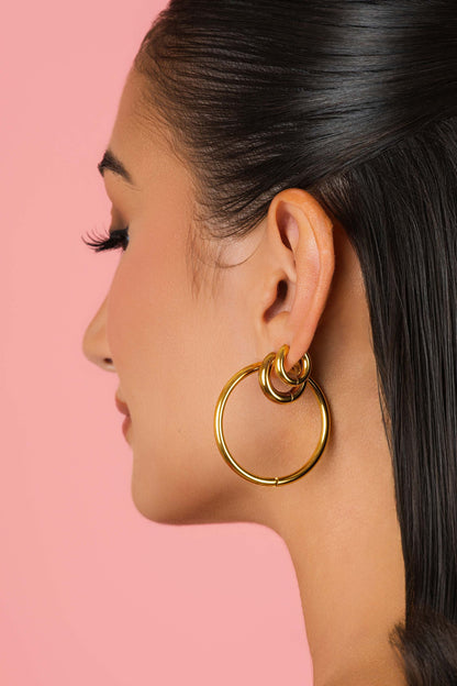 Ġuljana Hoop Earring Set