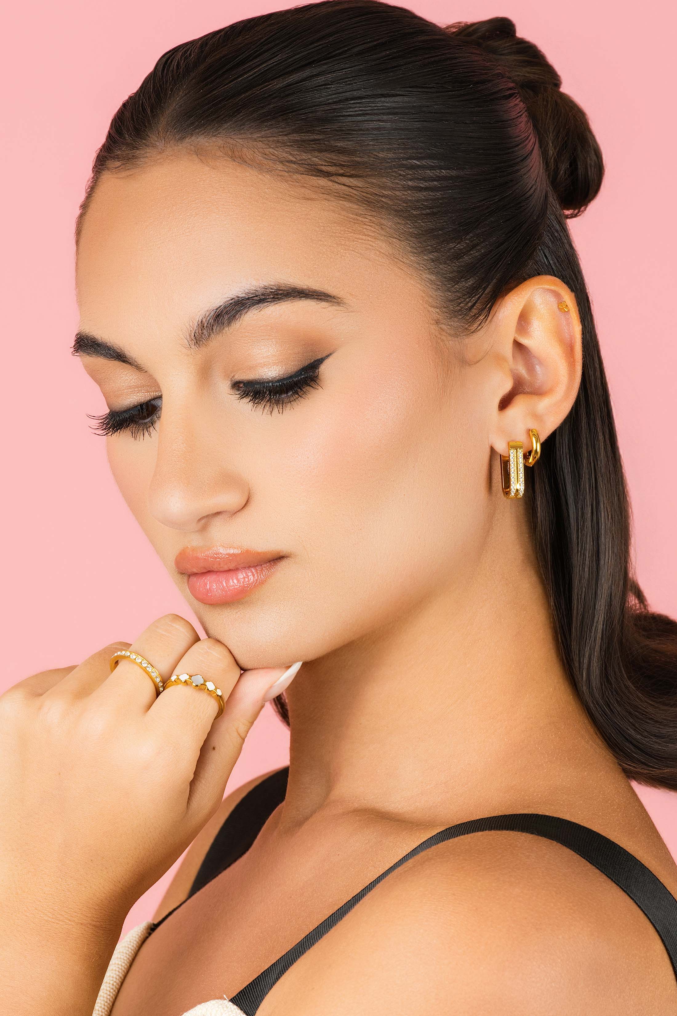Aria Hoop Earring Set