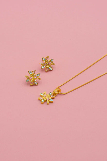 Maltese Cross Regalia Petite Stud Earring Set &amp; Necklace Gift Set