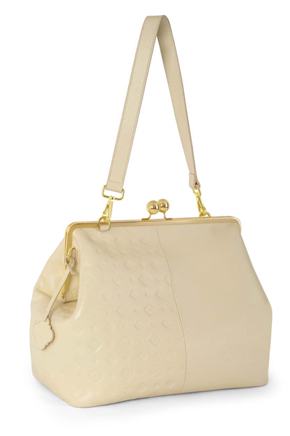 The Helena Maxi Kiss Lock Bag