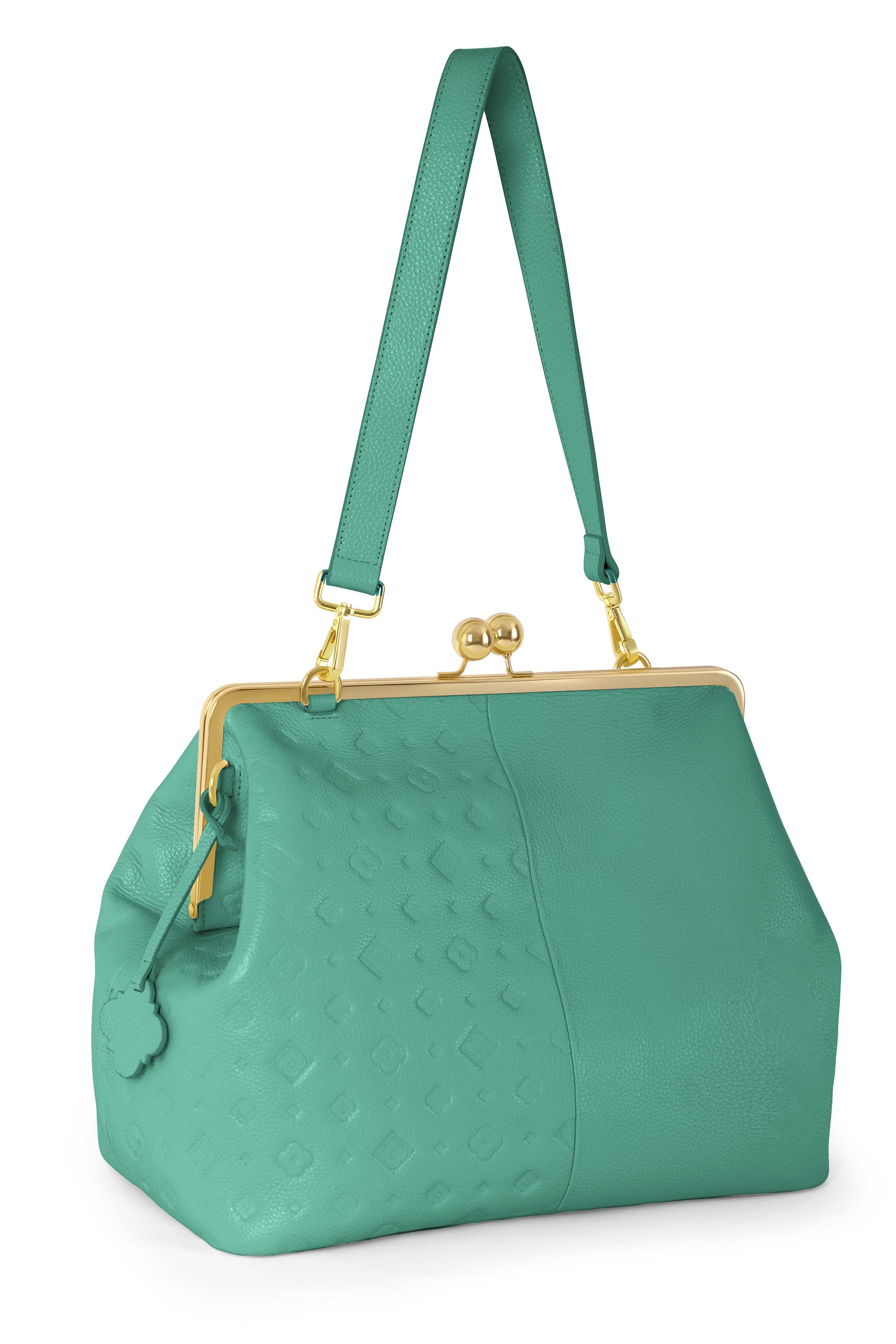 The Helena Maxi Kiss Lock Bag