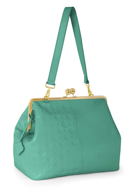 The Helena Maxi Kiss Lock Bag