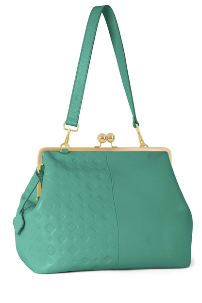The Helena Maxi Kiss Lock Bag