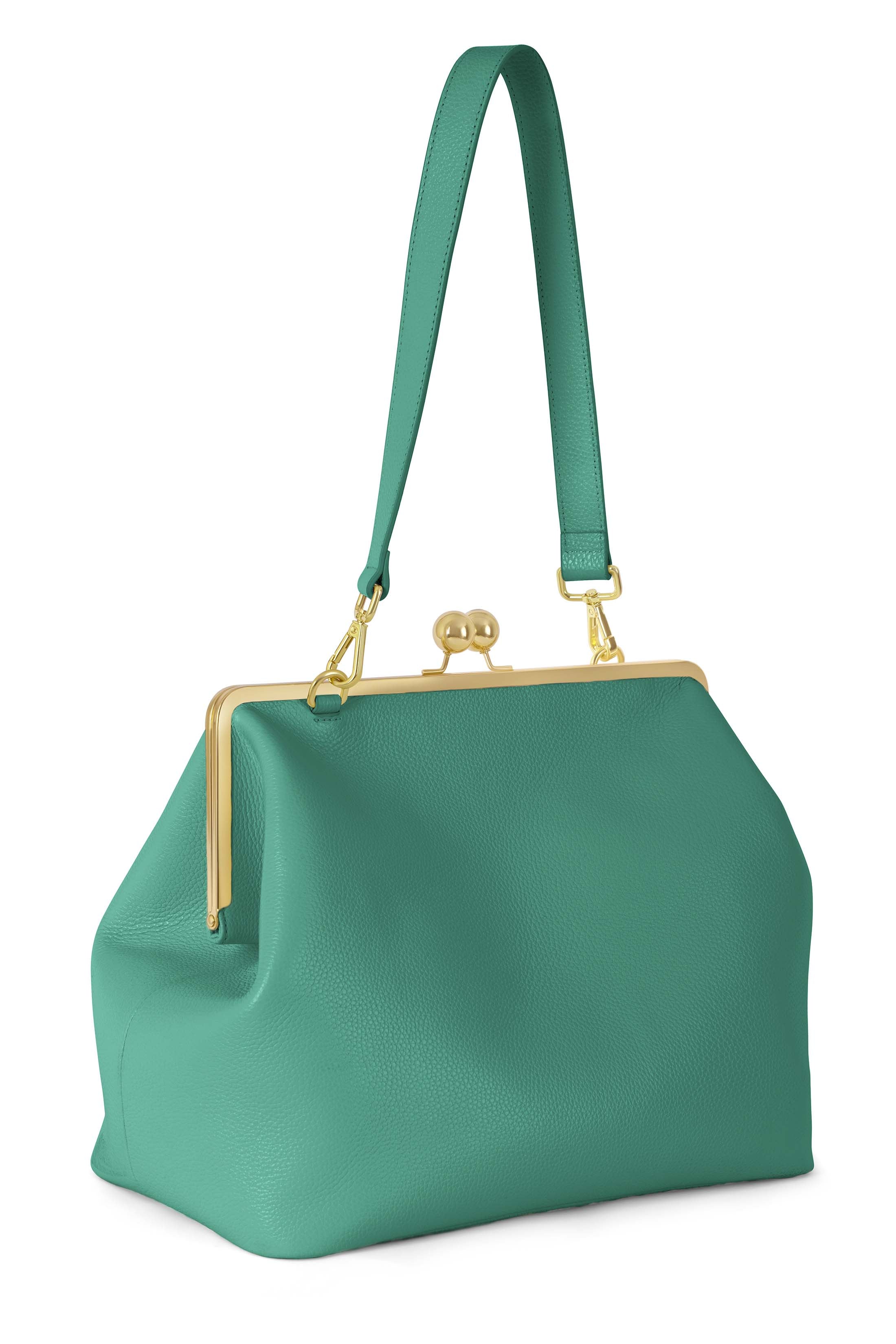 The Helena Maxi Kiss Lock Bag