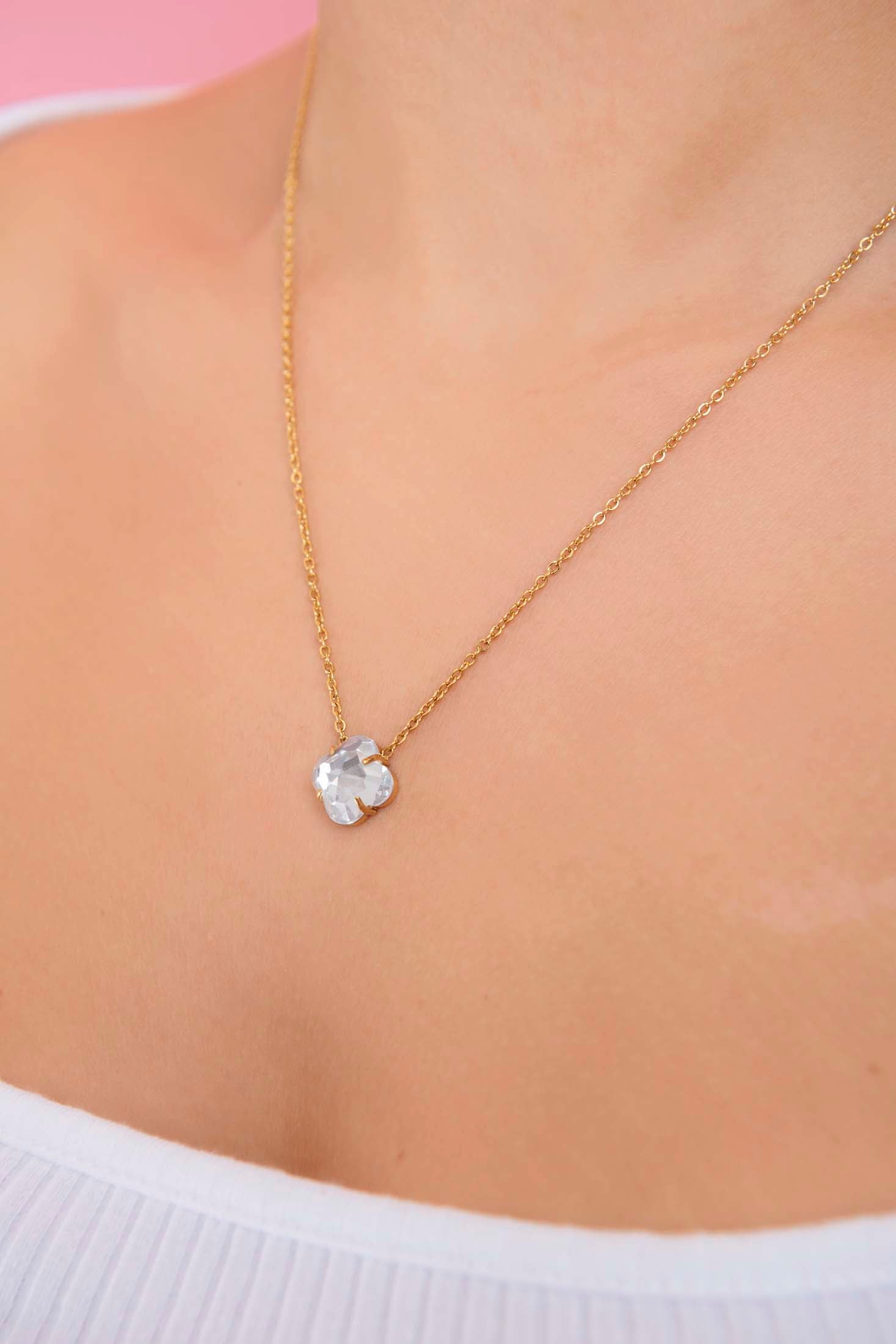Birthstone Choker &amp; Stud Earrings Gift Set