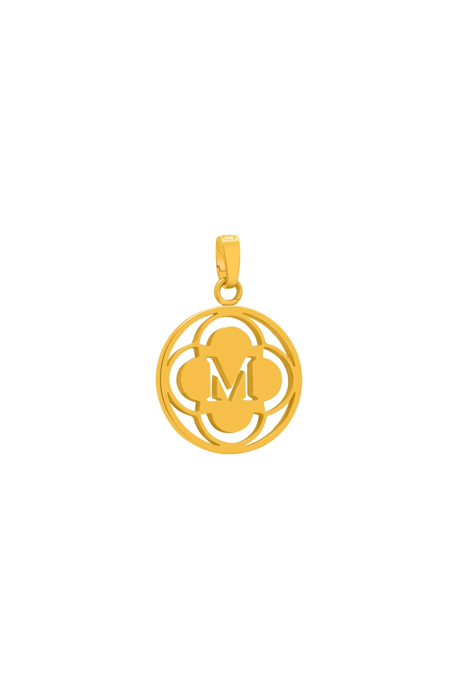 &quot;M&quot; Carisma Logo Letter Pendant