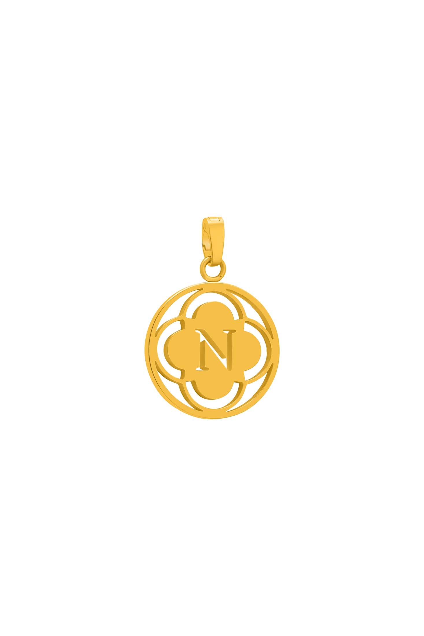 &quot;N&quot; Carisma Logo Letter Pendant