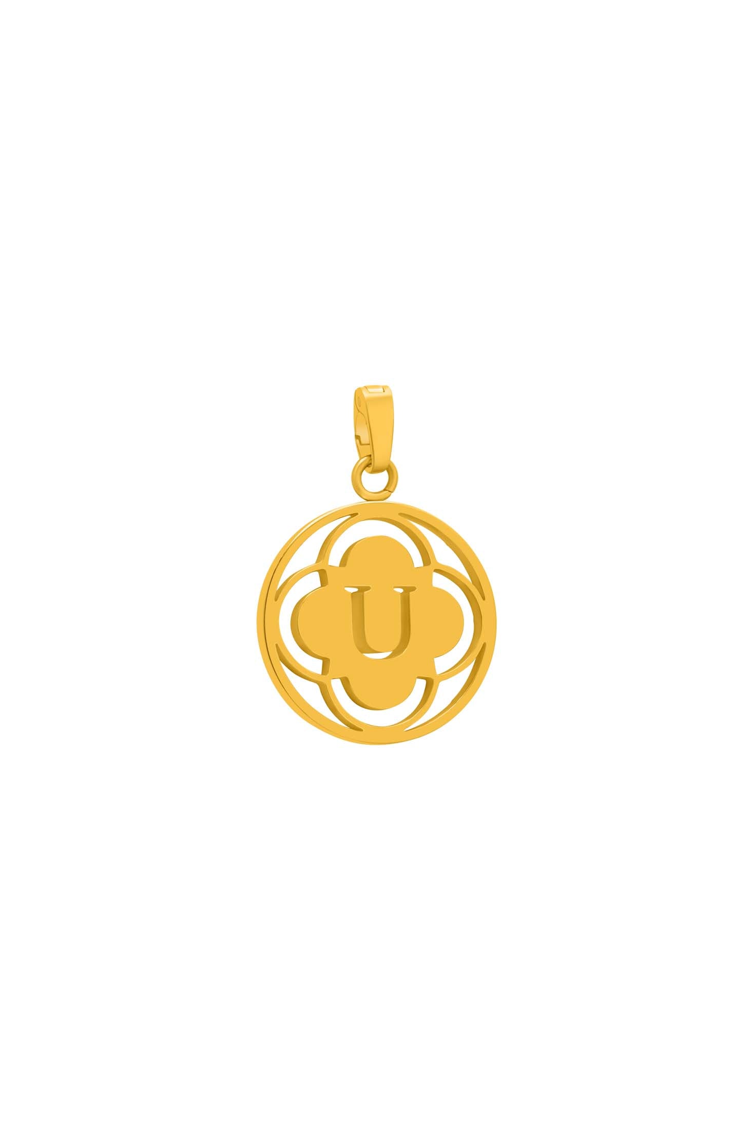 &quot;U&quot; Carisma Logo Letter Pendant