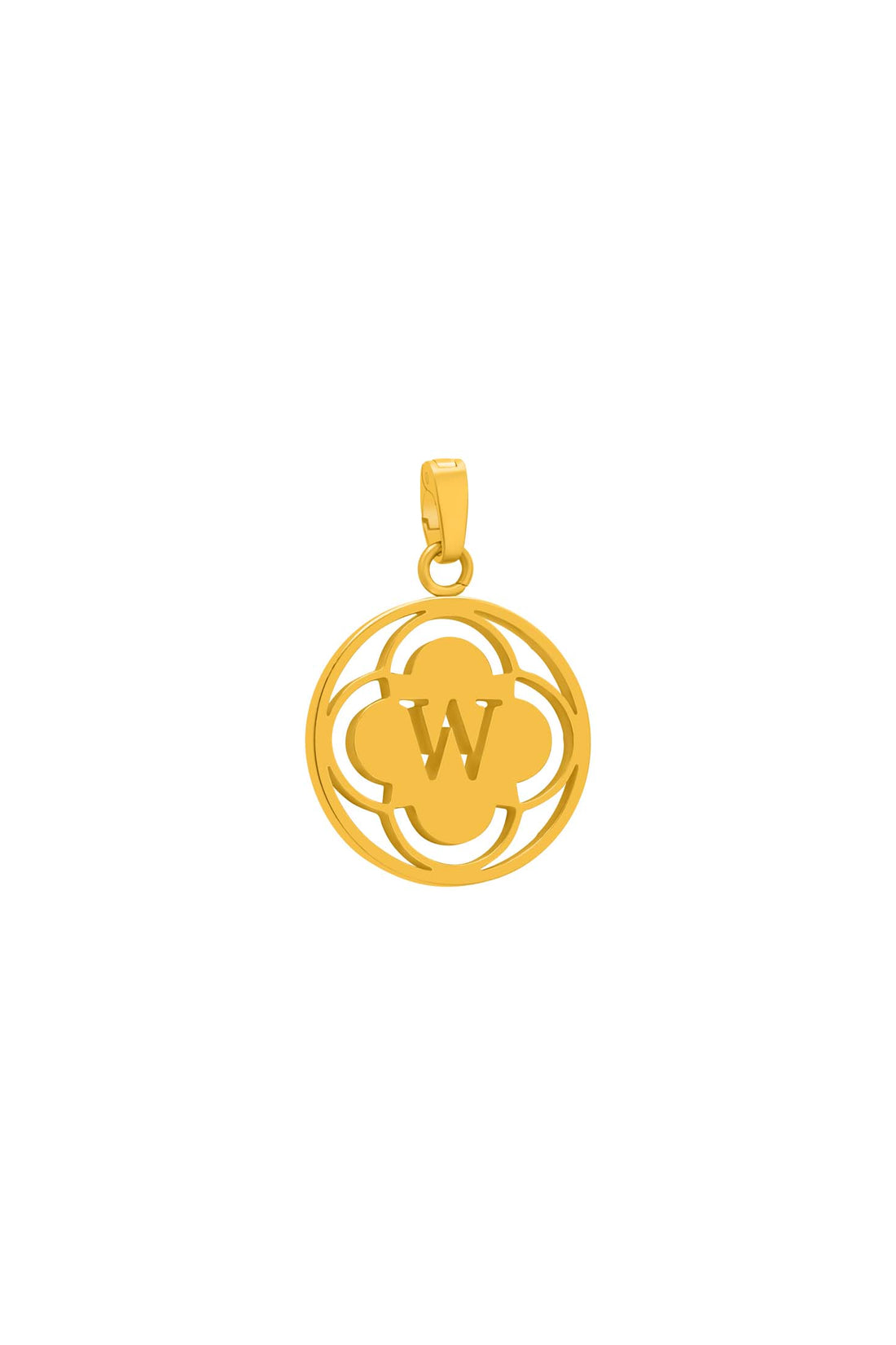 &quot;W&quot; Carisma Logo Letter Pendant