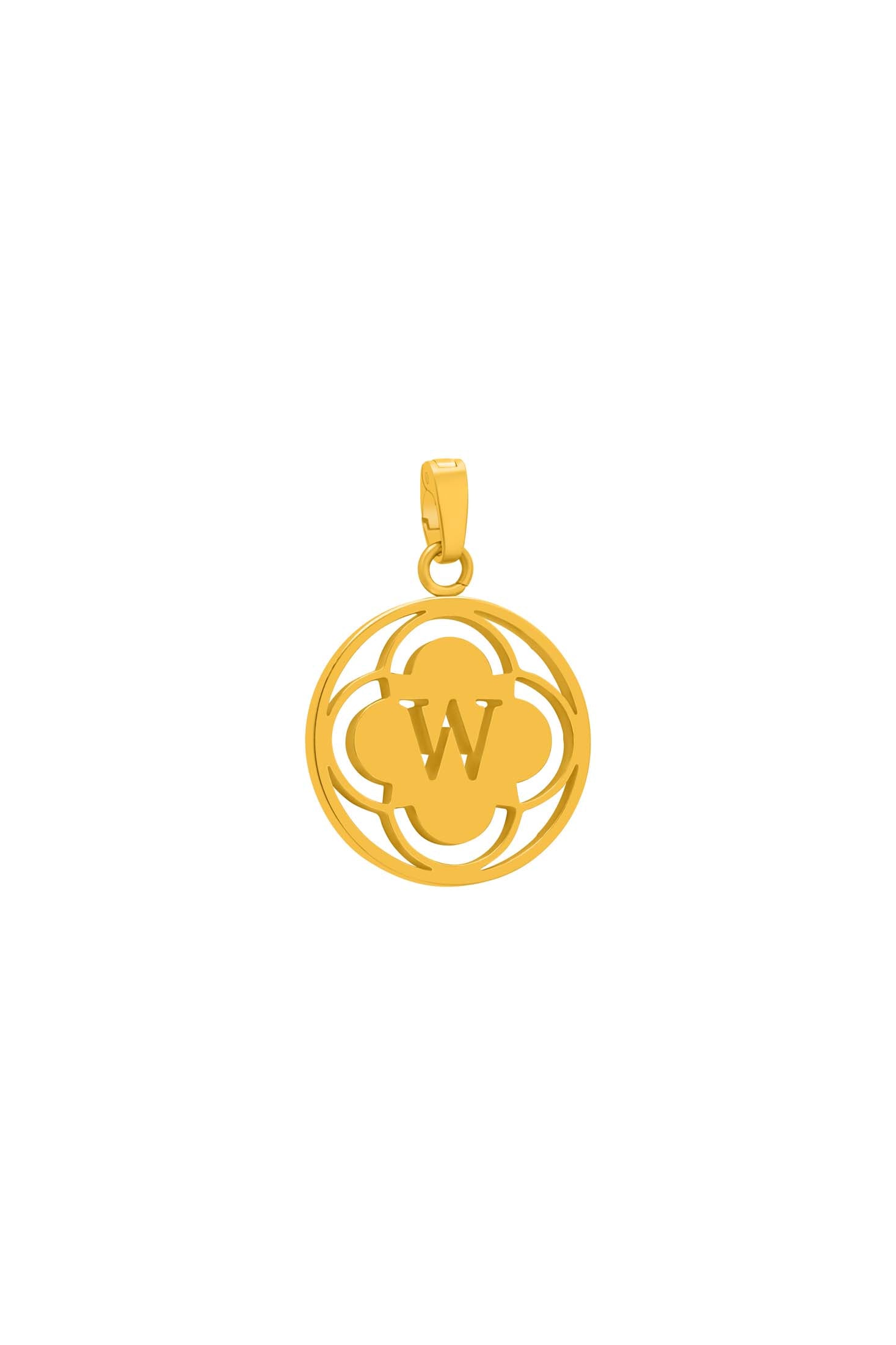 &quot;W&quot; Carisma Logo Letter Pendant