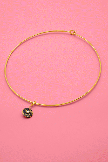 Cuff Necklace - Single Cuff Charm Gift Set