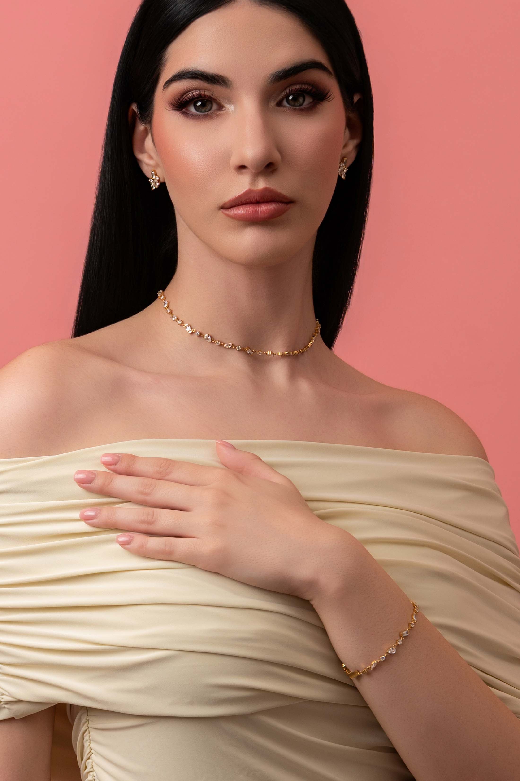 Rhéa Stud Earring Set