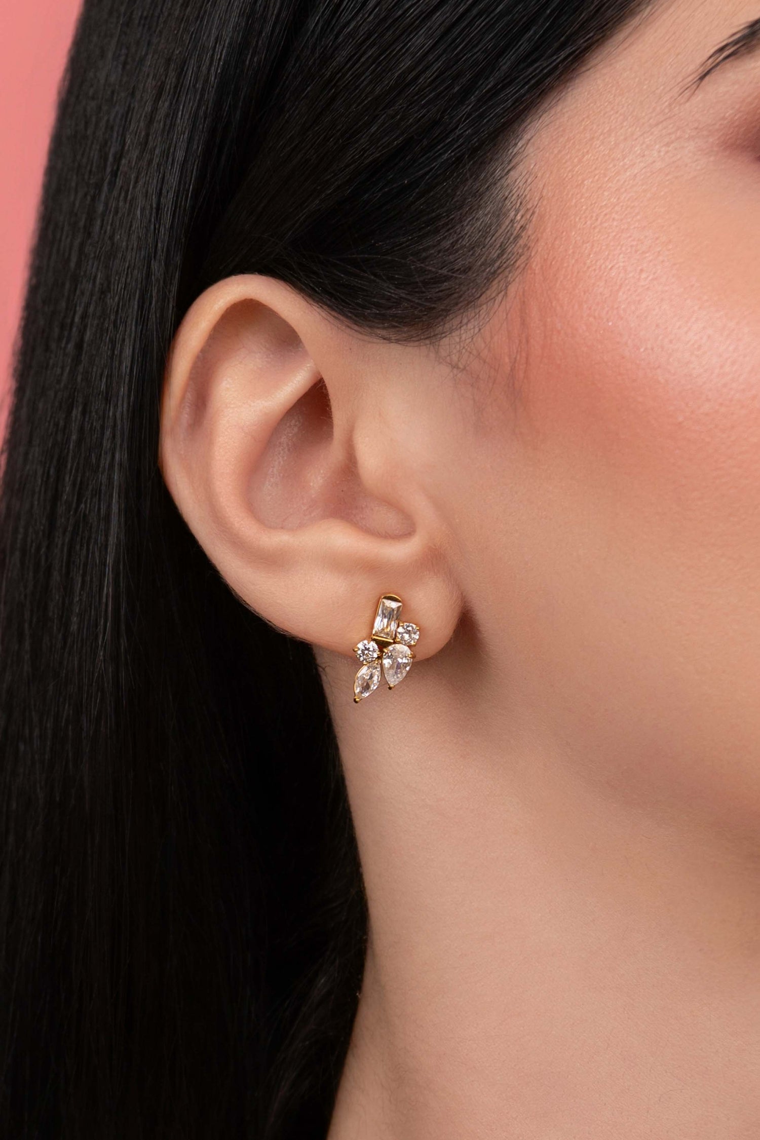 Rhéa Stud Earring Set