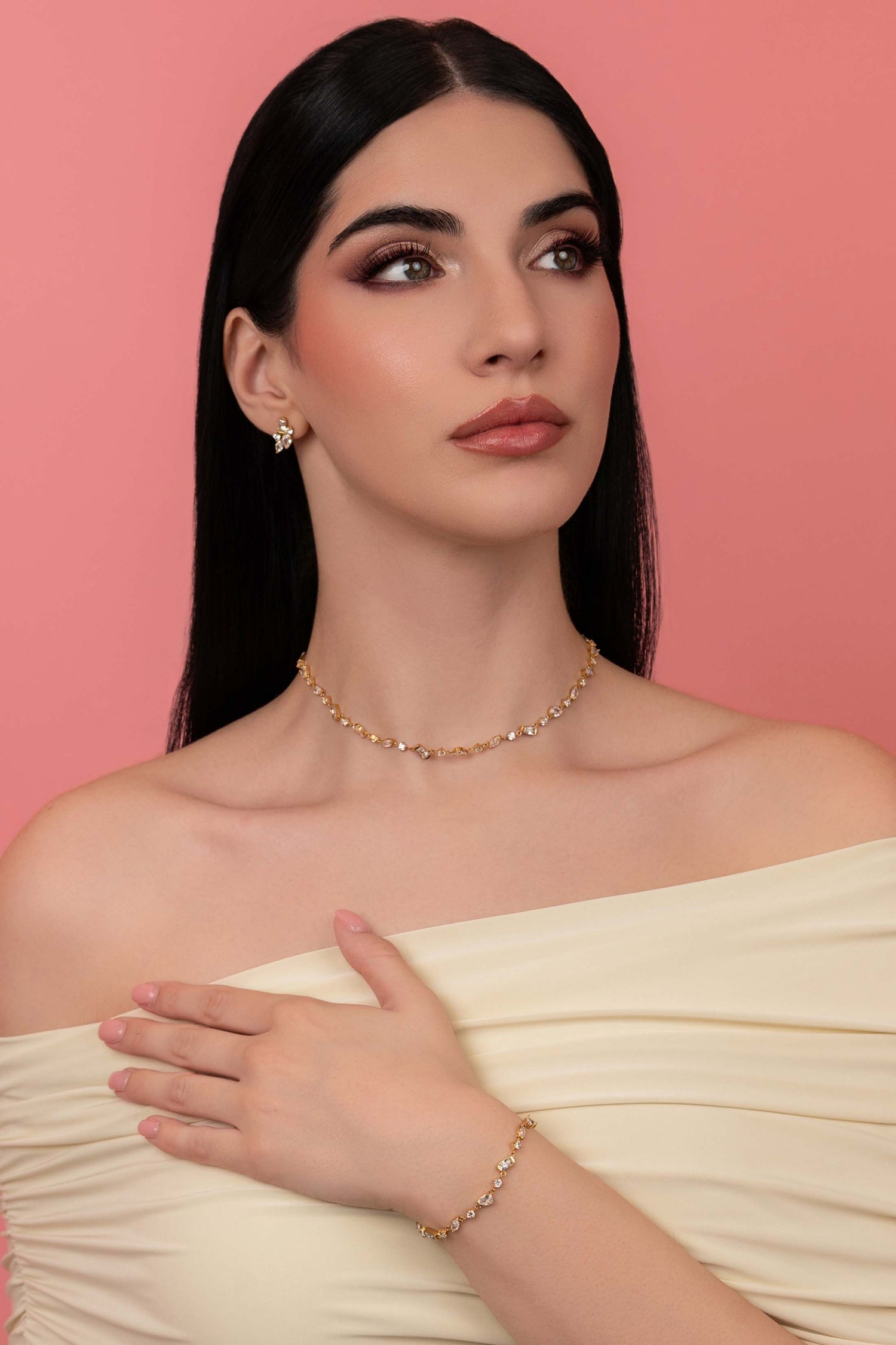 Rhéa Stud Earring Set