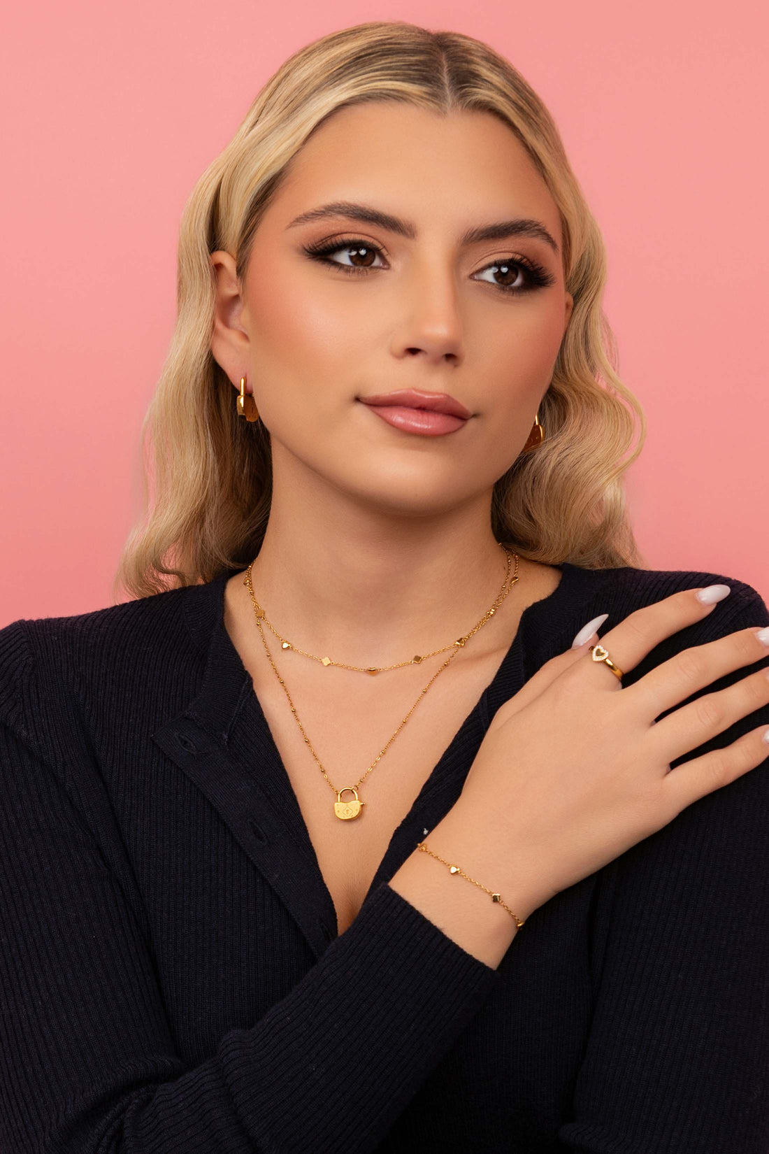 Locked In Petite Necklace Gift Set