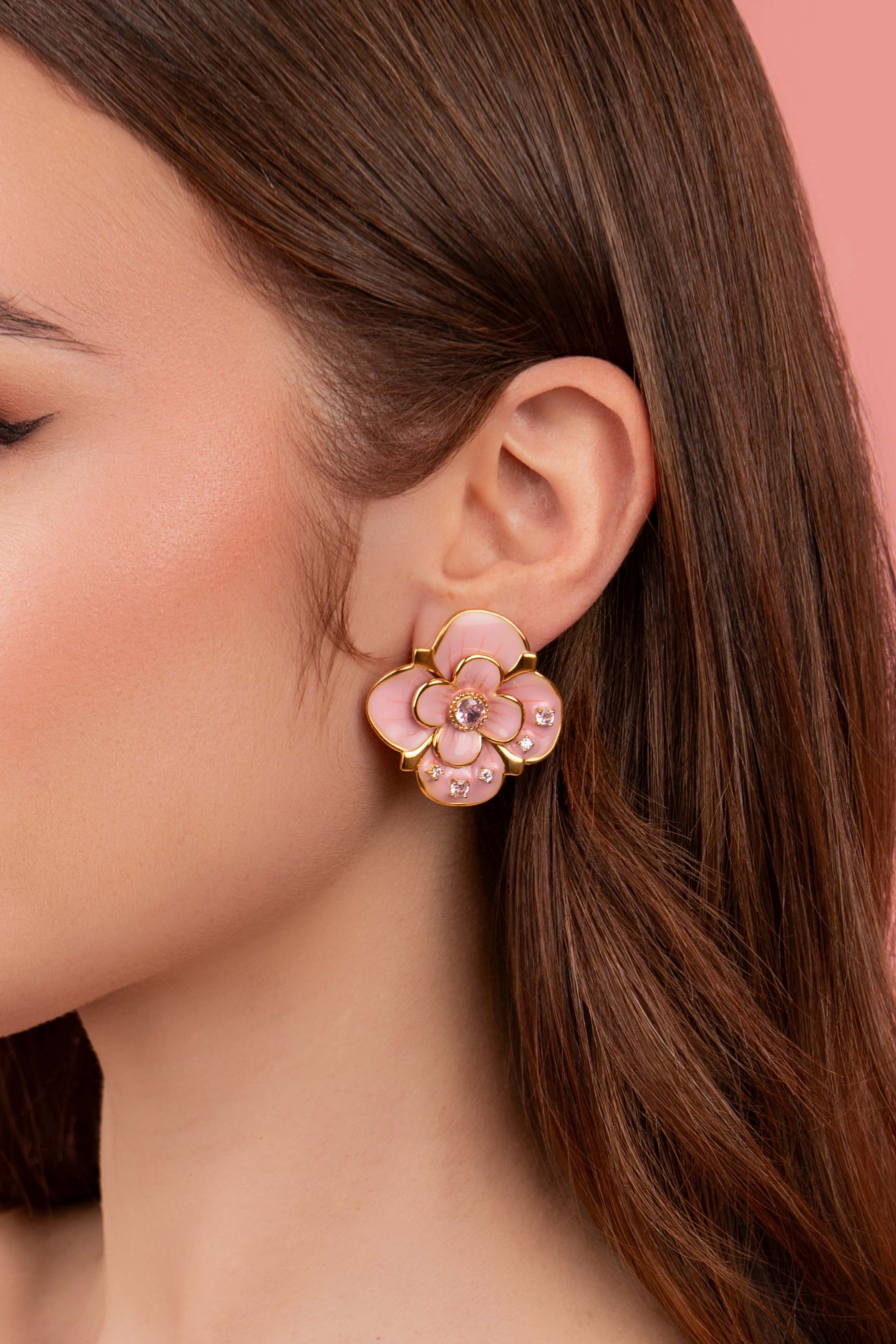Qronfla Bloom Statement Earring Set