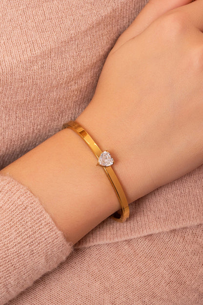 Qalbi Crystal Ring &amp; Bangle Gift Set