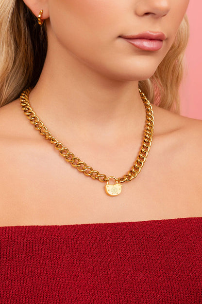 Statement Curb Chain Necklace