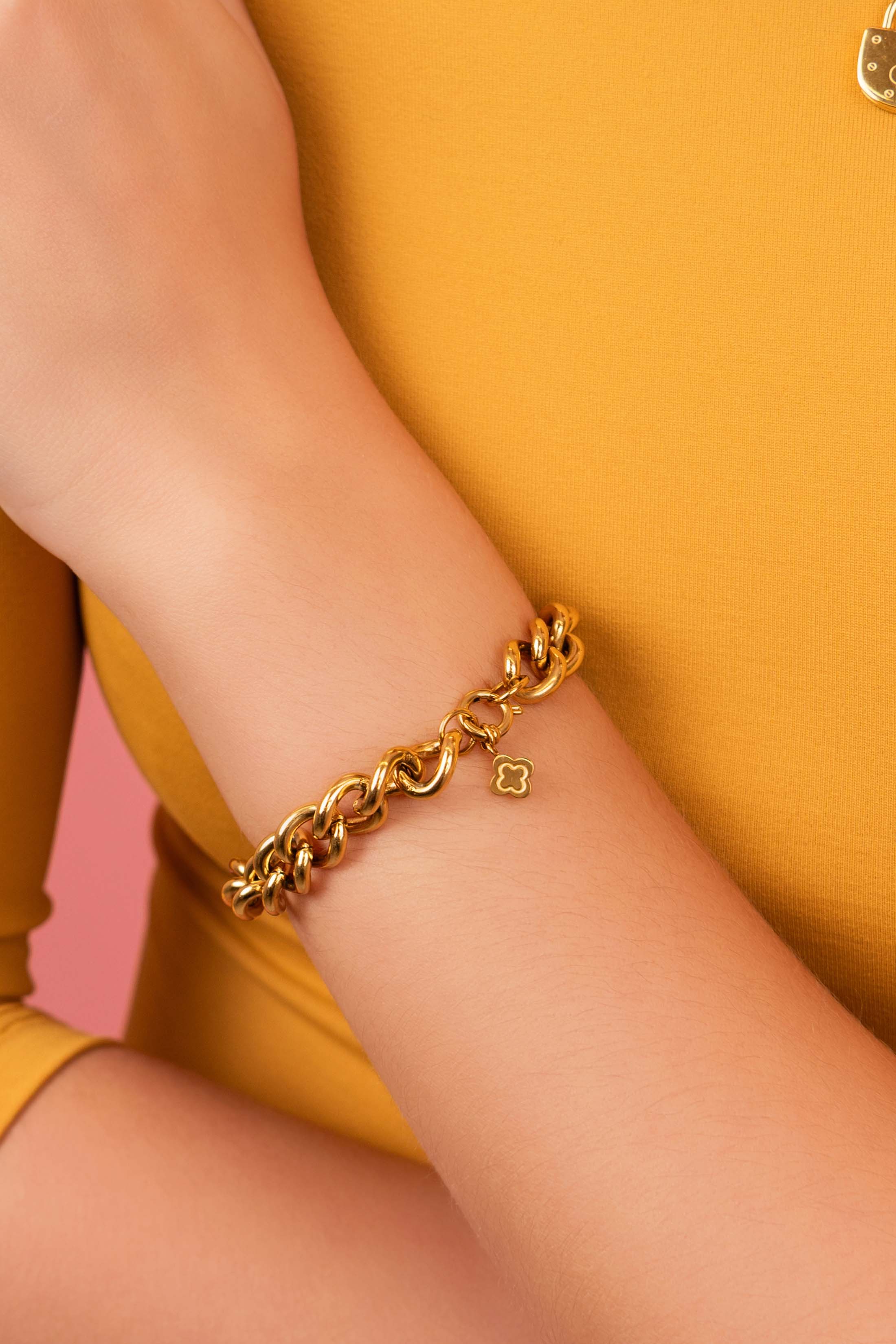 Statement Curb Chain Bracelet