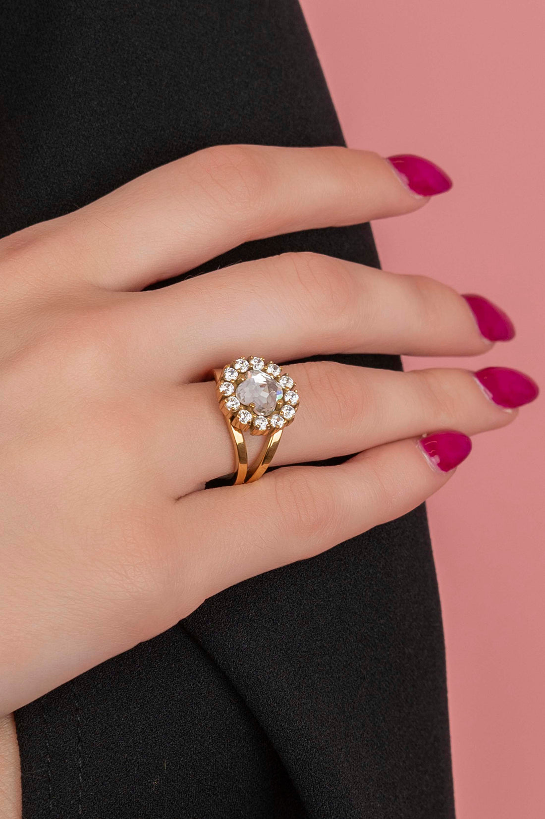 Nova Brillantina Statement Ring