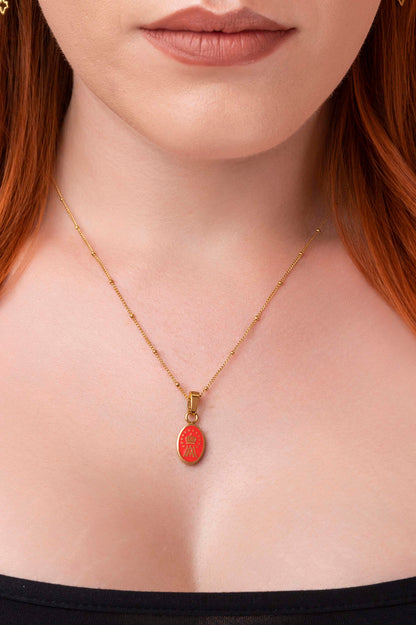 L-Assunta Red Pendant