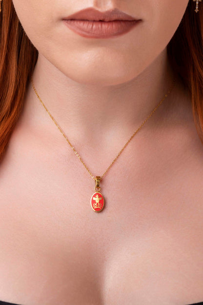 San Pietru Red Pendant