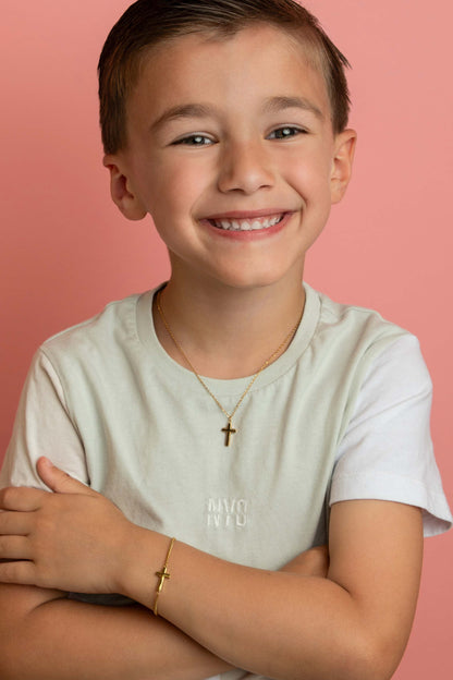 Cross Gold Necklace