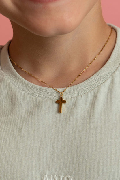 Cross Gold Necklace