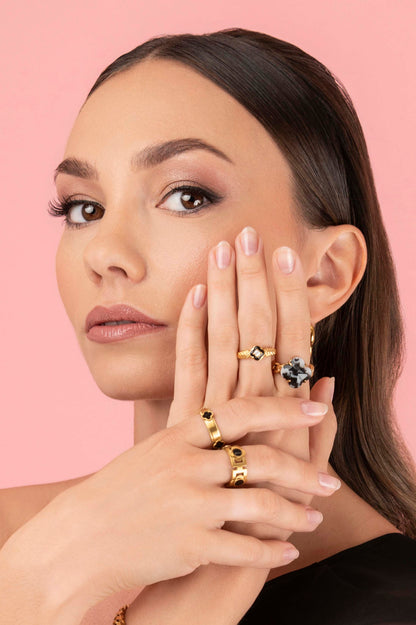 Black Maze Ring