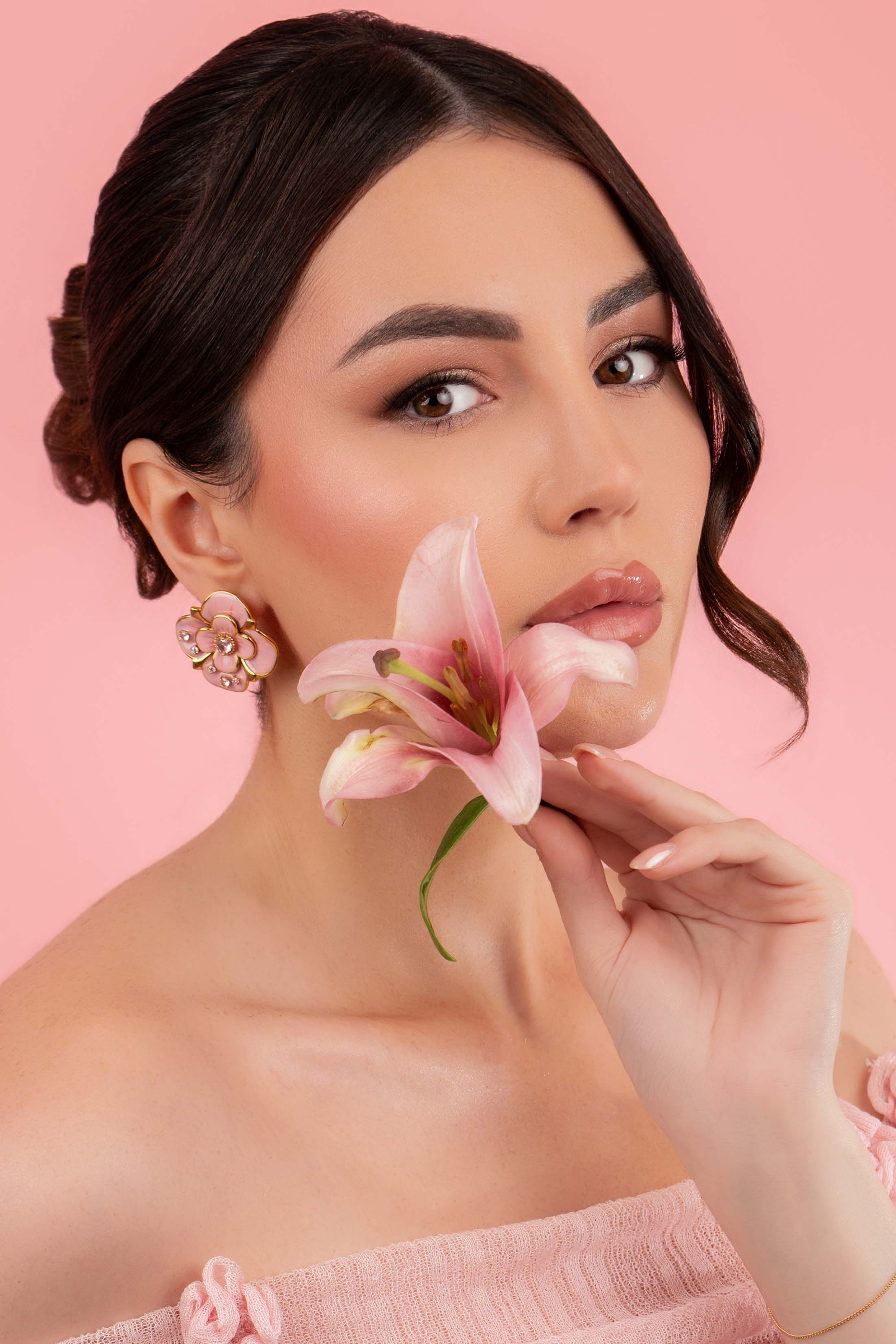 Qronfla Bloom Statement Earring Set