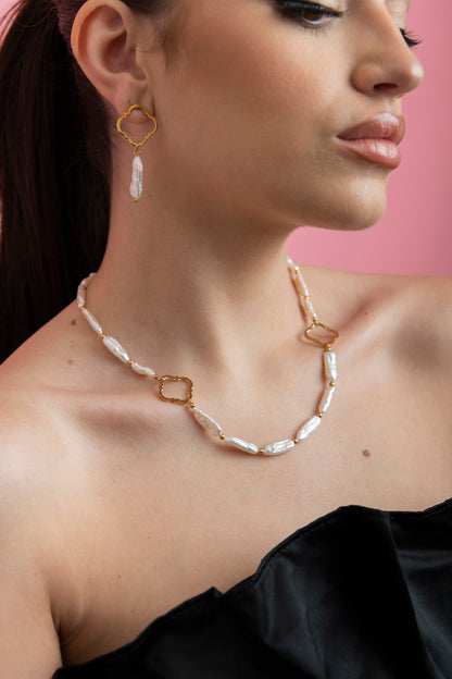 Meghan’s Baroque Freshwater Pearl Earring Set