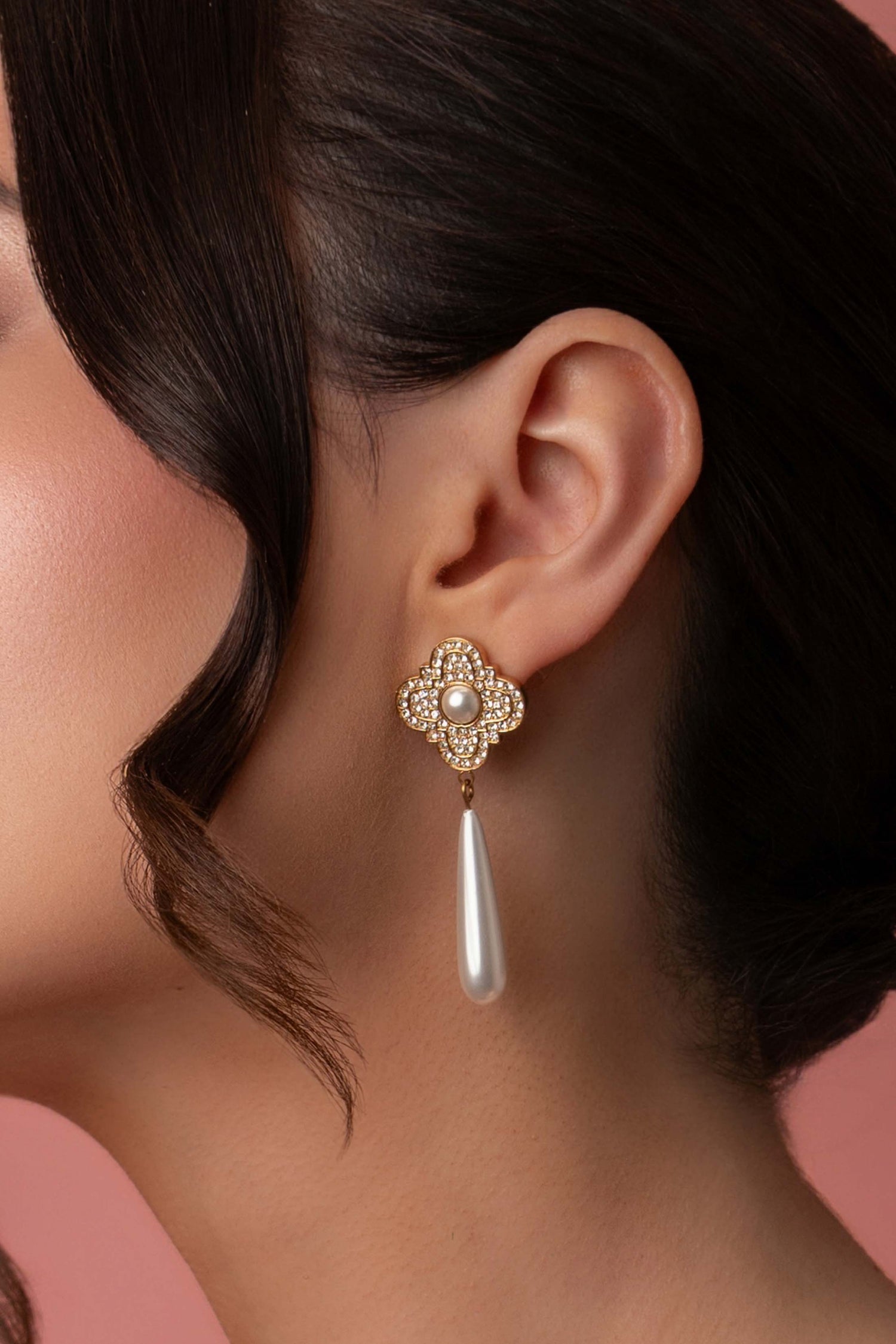 Perla Sinfonija Drop Stud Earring Set