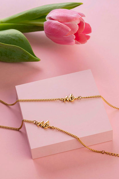 Ma Cursive Necklace