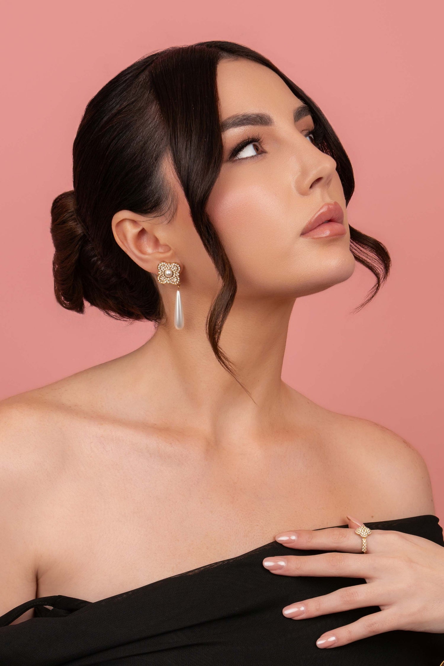 Perla Sinfonija Drop Stud Earring Set