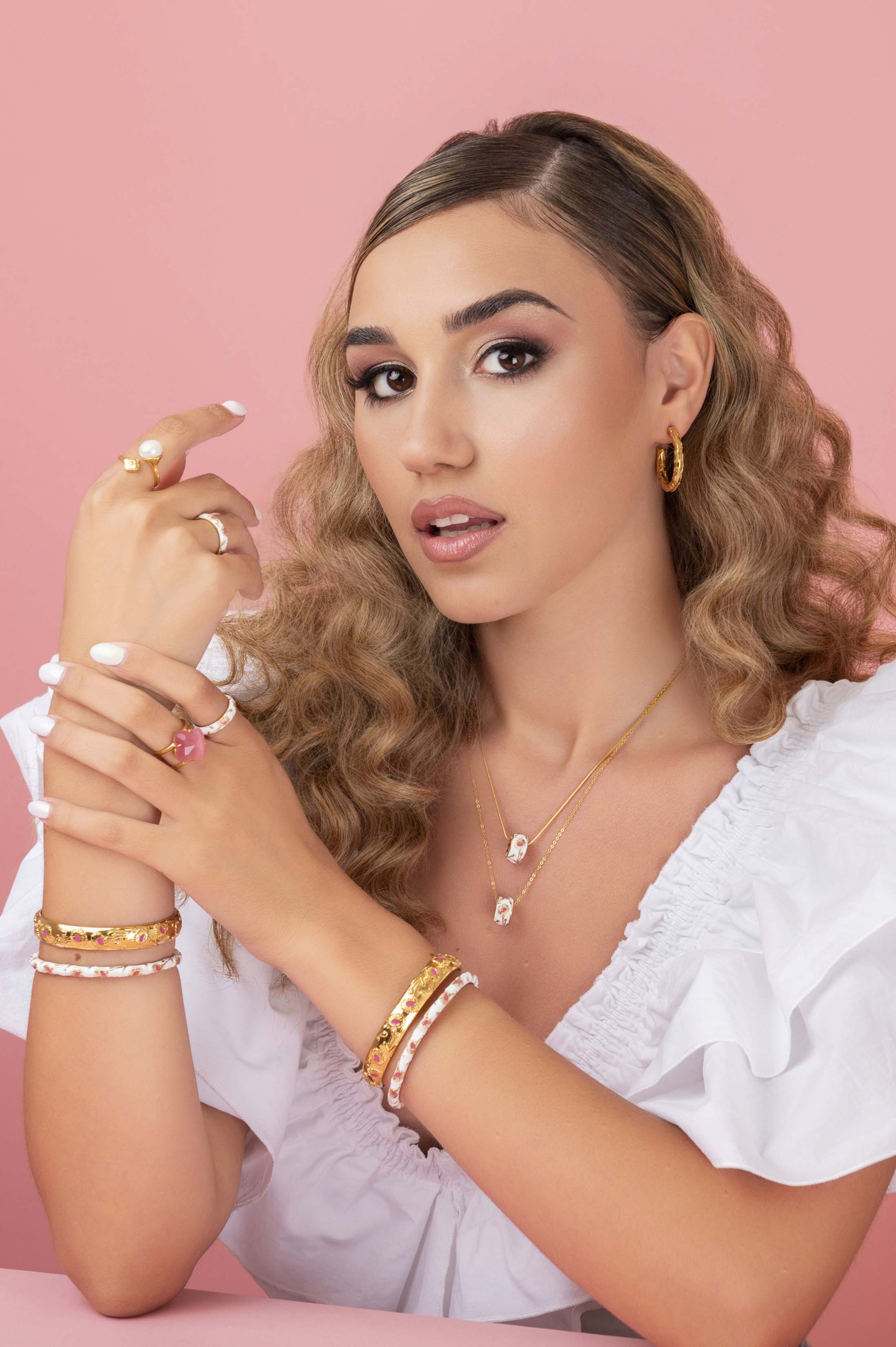 Widnet Il-Baħar White Bangle