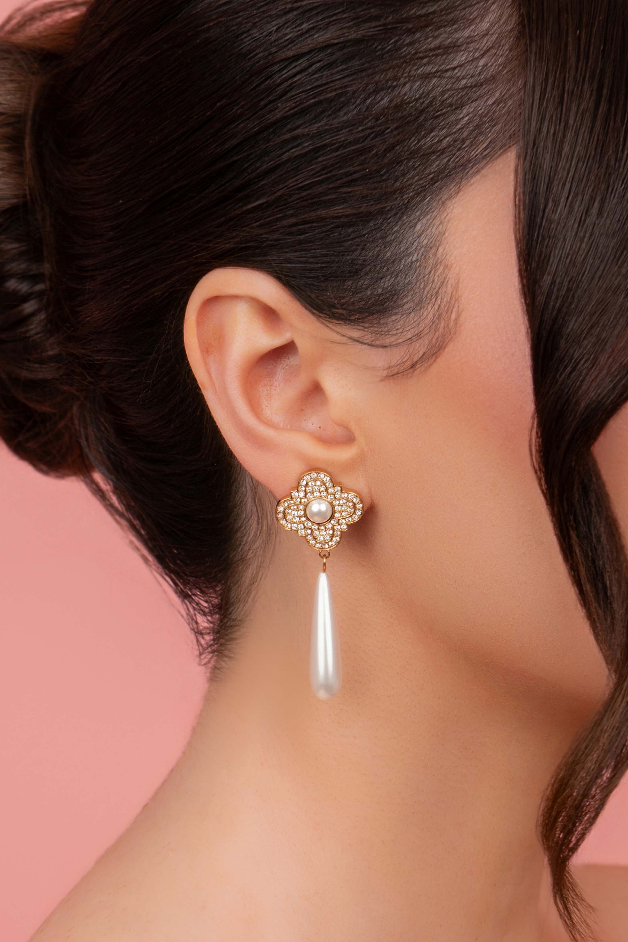 Perla Sinfonija Drop Stud Earring Set
