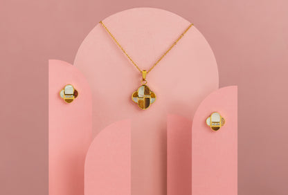 Claudia’s Stud Earring Set &amp; Emilia’s Roman Pendant Gift Set