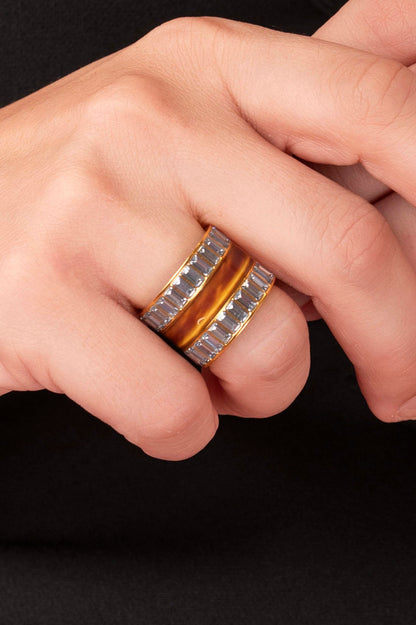 Faniello Tiger Eye Ring