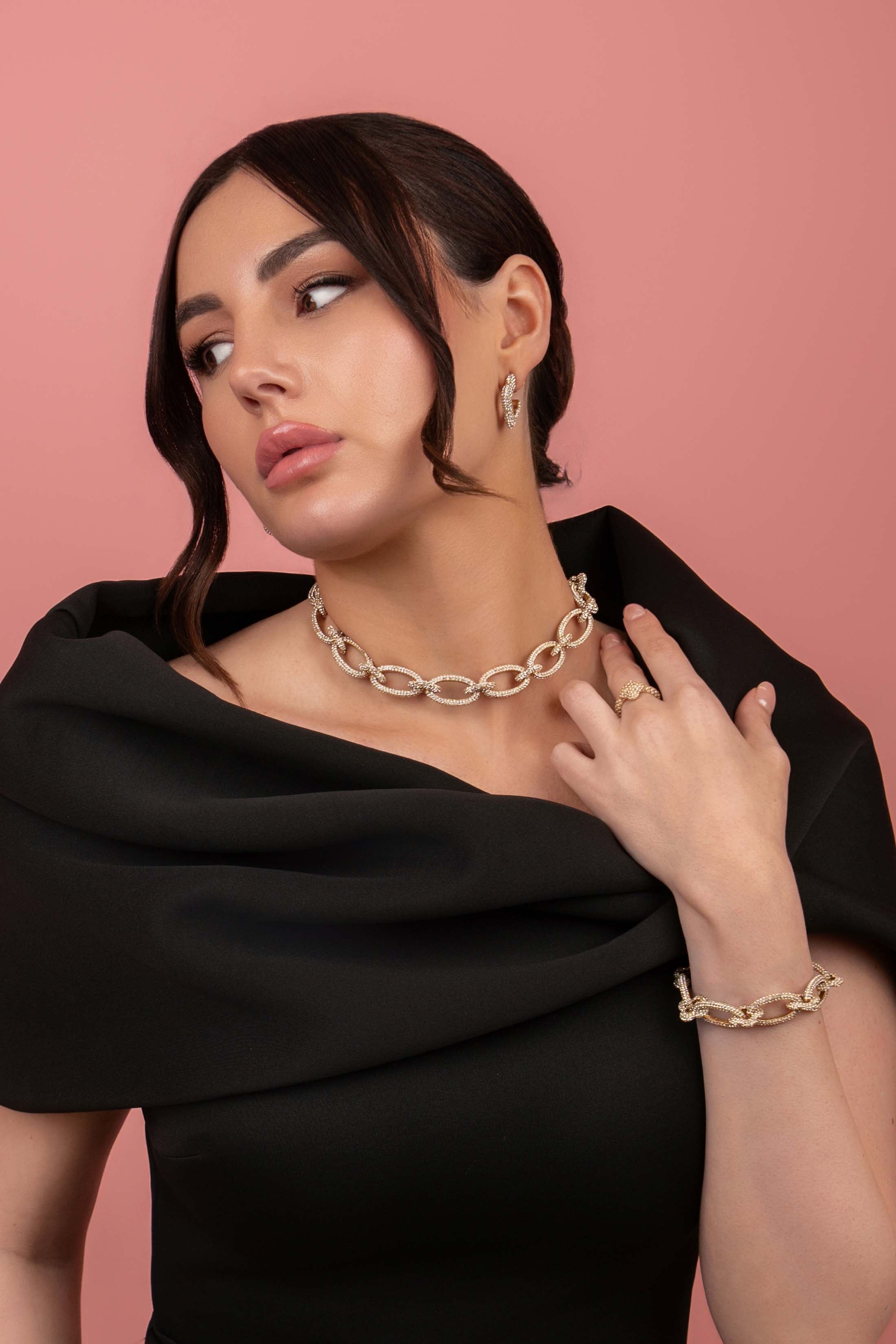 Armonija Hoop Earrings &amp; Bracelet Gift Set