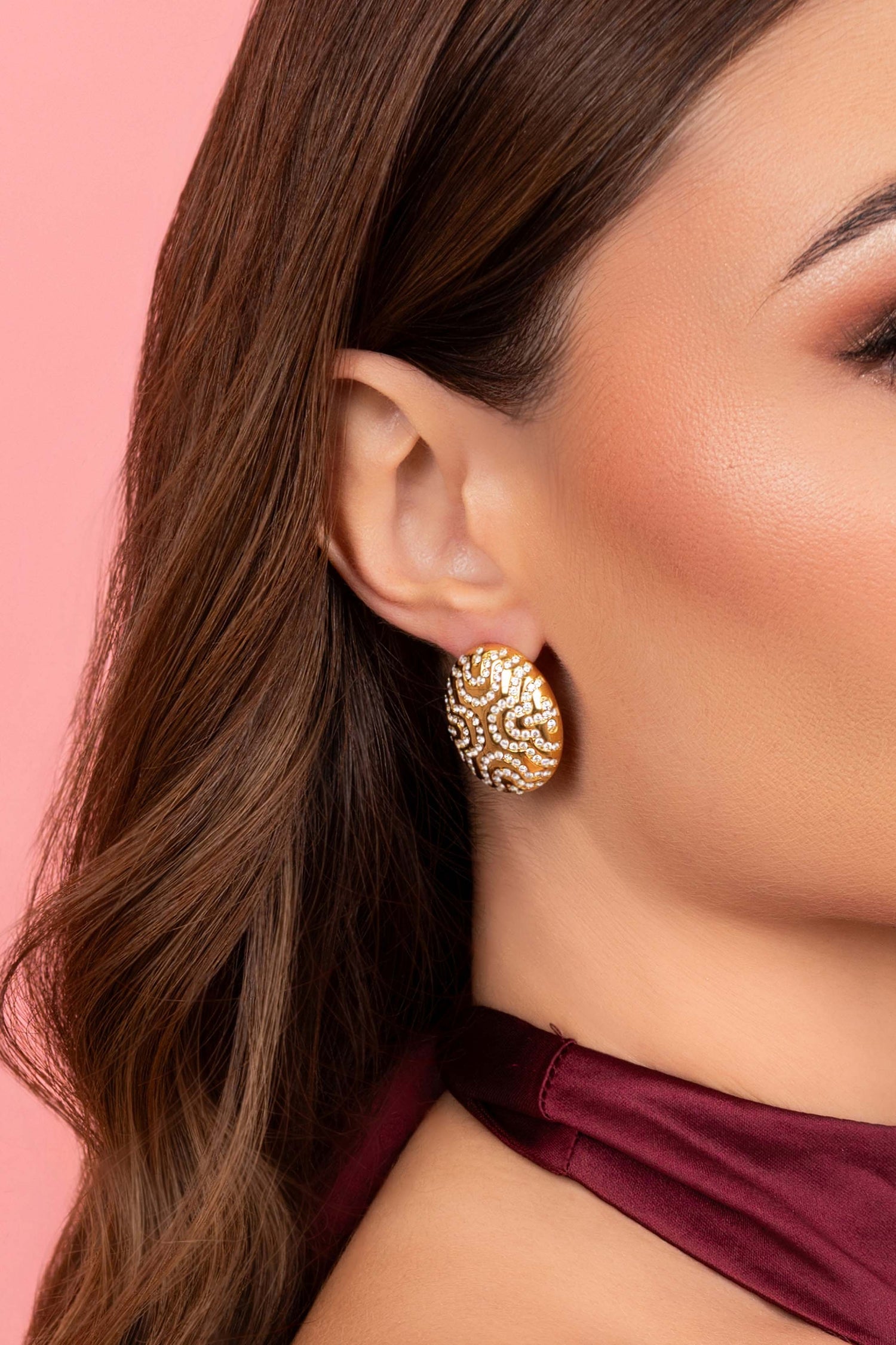 Gemset Glow Stud Earring Set