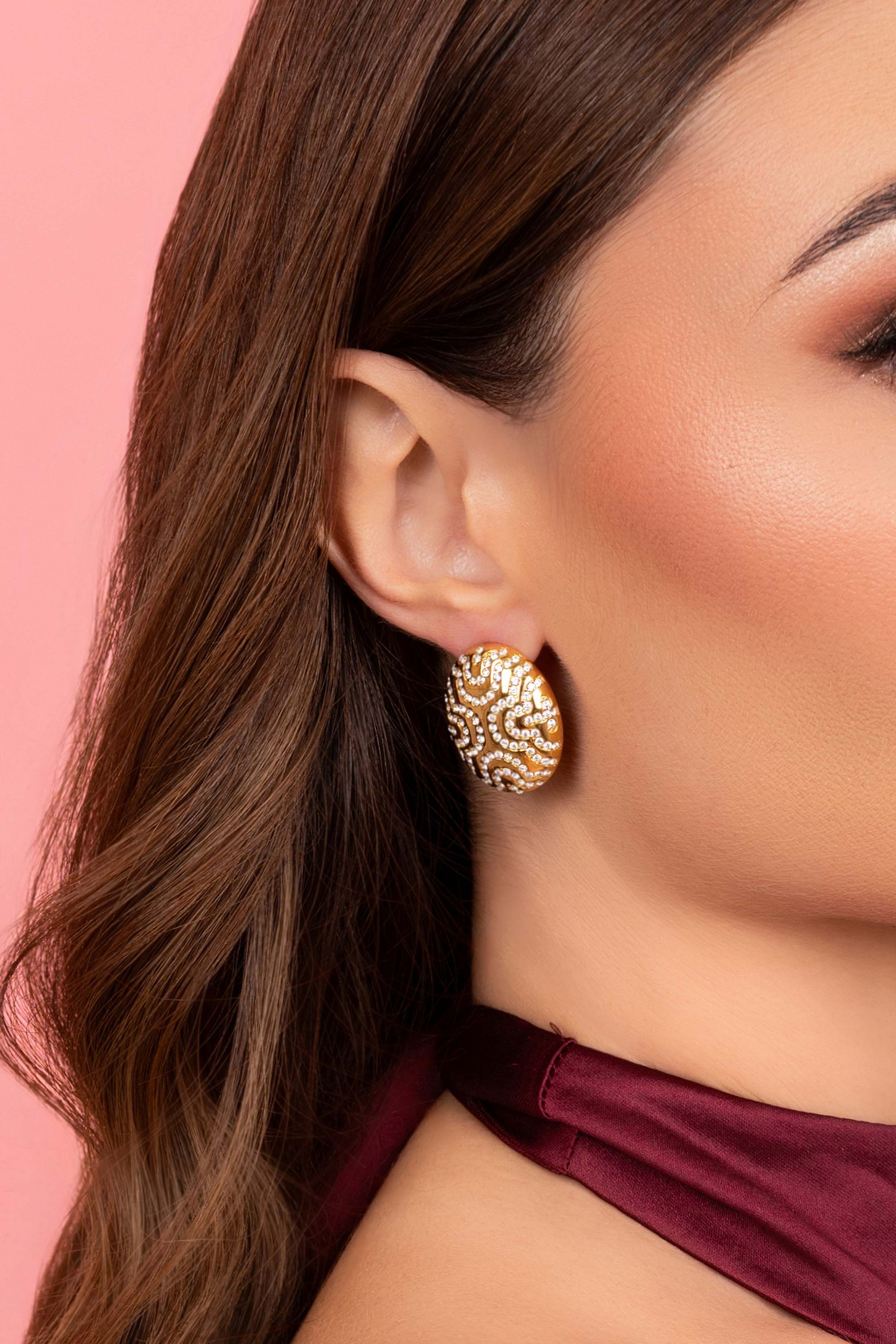 Gemset Glow Stud Earring Set