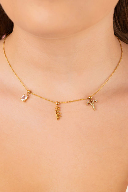 "Ħabiba" Toggle Charm Pendant